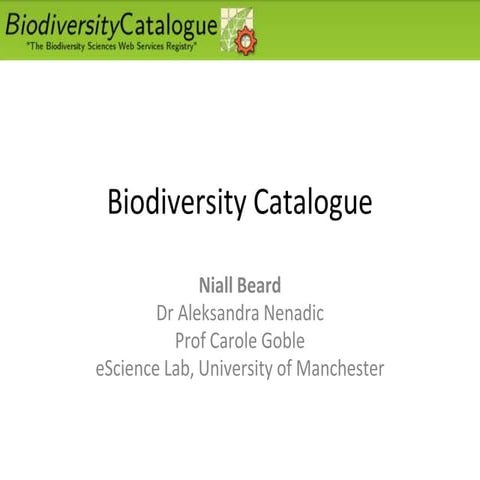 RDA Web service discoverability workshop