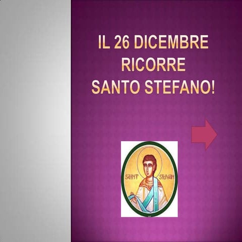 Santo stefano | PPT
