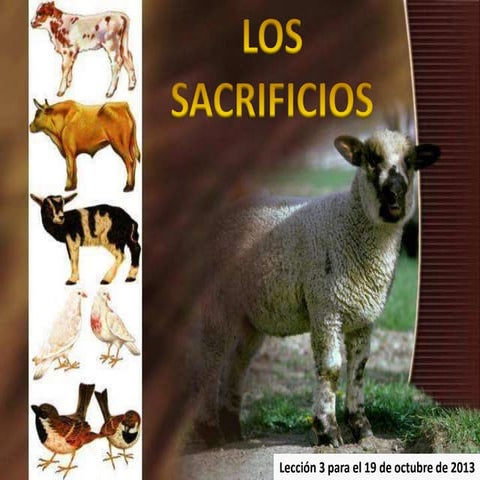 Los sacrificios