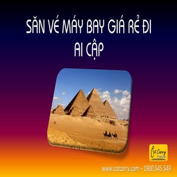 Săn vé máy bay giá rẻ đi Ai Cập