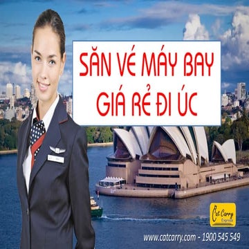 Săn vé máy bay giá rẻ đi Úc (Australia)
