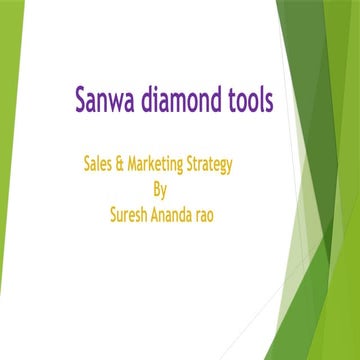 Sanwa Diamond tool presentation -Suresh Anandarao.pptx