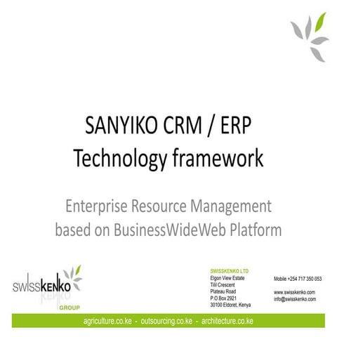 SANYIKO CRM/ERP