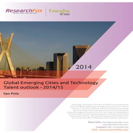 Emerging City Report - Sao Paulo (2014)