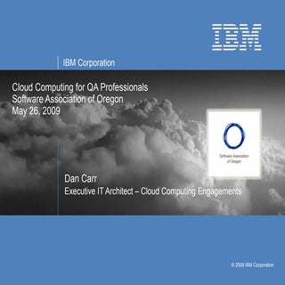 Software Association of Oregon Clou...