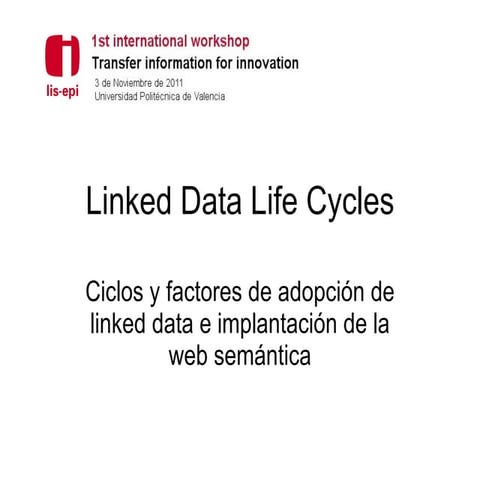 Saorín·Linked Data Life Cycles