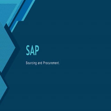 SAP S/4 HANA sourcing and procurement to Public cloud