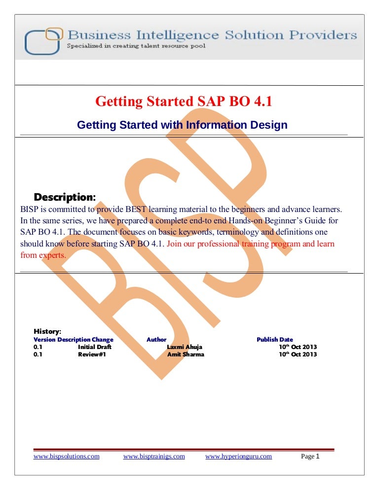 Sap bouniversedesignbeginnersguideparti
