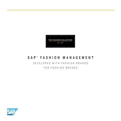 Sap fashion-management