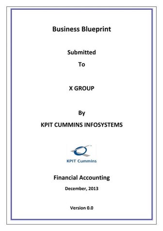 SAP FICO BBP Sample Document PDF NEW!