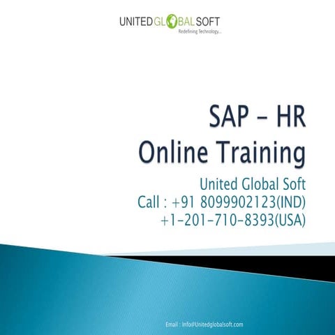 Sap hr online training