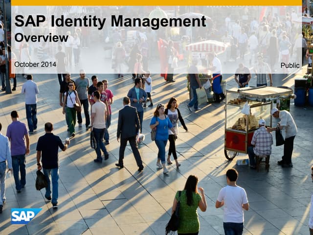 SAP Identity Management Overview