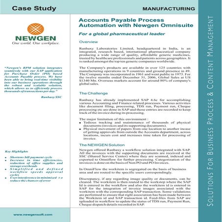 Sap integrated accounts payable solution