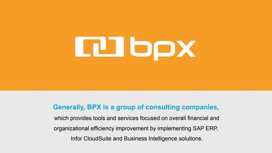 Bpx Sa presentations