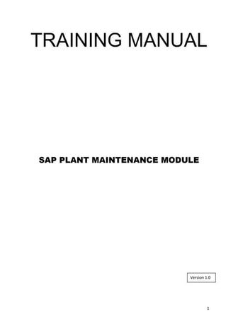 SAP PM Training Manual - www.sapdocs.info