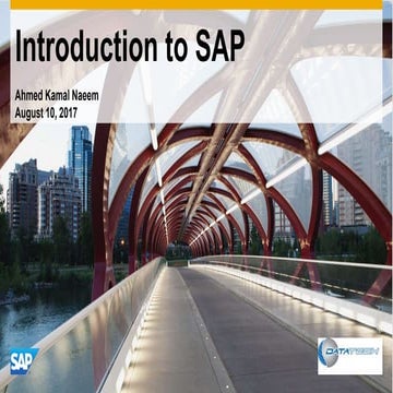 Sap presentation session | PPT