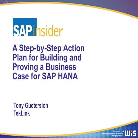 Digging into HANA ROI and Biz Case Analysis - Discussed by Jon Reed and Tony ...