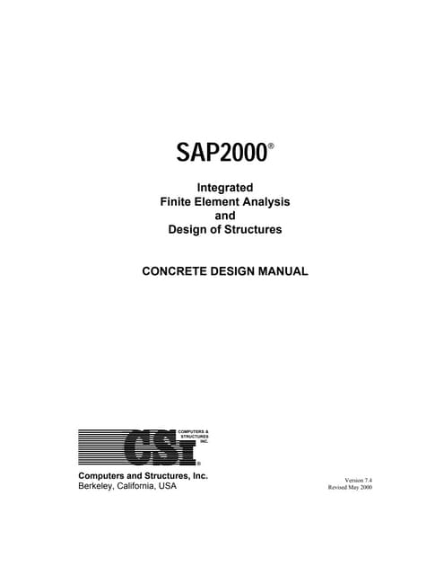 Sap2000 integrated finite_element_analys