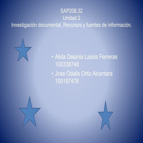 Recursos y fuentes de informacion