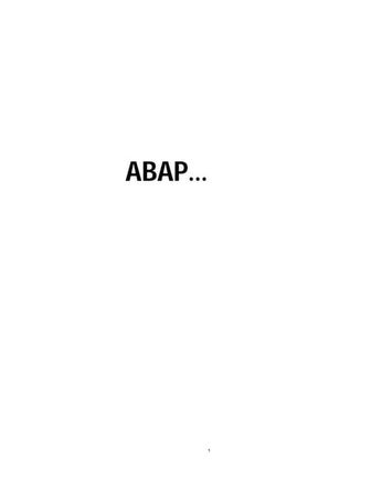 Sap abap material