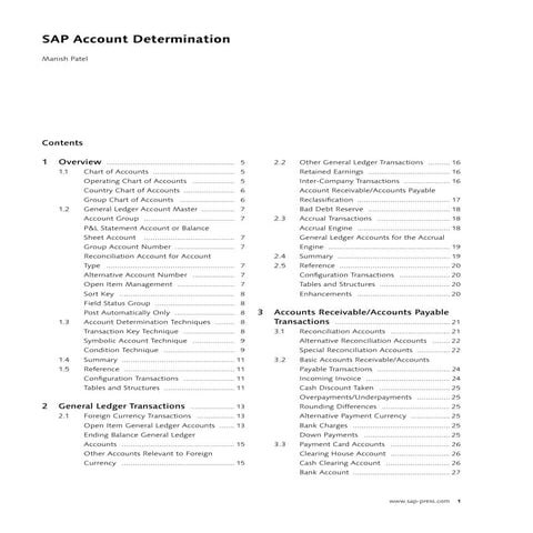 Sap account determination