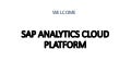 Sap Analytics Cloud