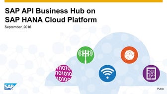 SAP API Business Hub