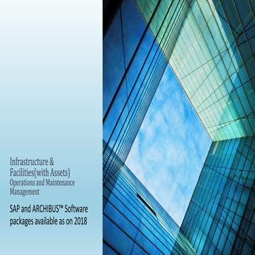 Digital Assets Management from SAP and ARCHIBUS (TM)