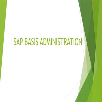 SAP BASIS ADMINISTRATION Presentation.pptx