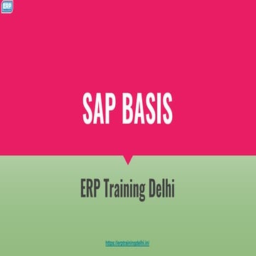 SAP BASIS Course in Delhi