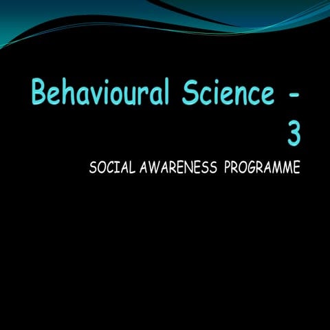 social awarness program on environment | PPTX
