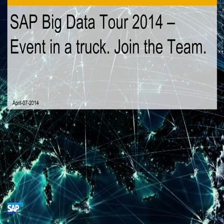 SAP Big Data Tour