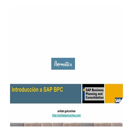 SAP BPC Presentación (old)