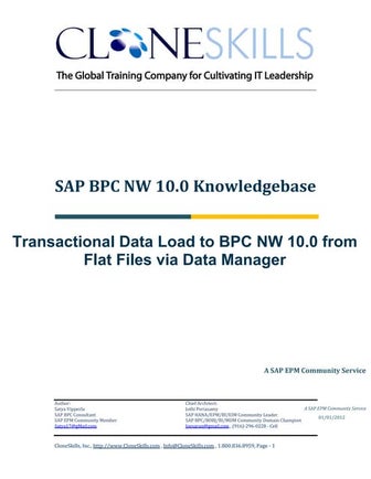 Sapbpc nw 10.0 transactional data load guide