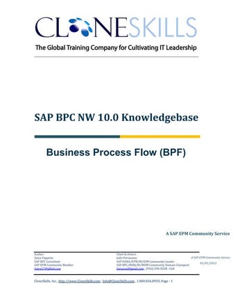 Sapbpc nw 10.0   bpf how to guide by satya