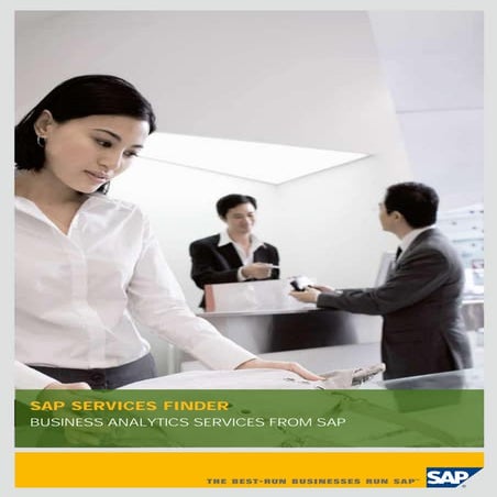 Sap Business Analytics Services