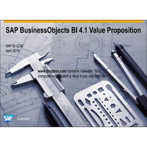 Realize the value of SAP BusinessObjects BI 4.1