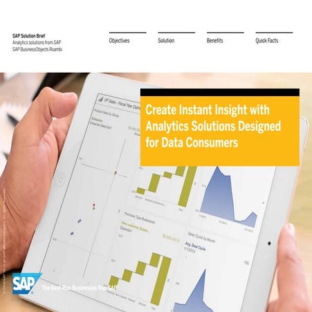 SAP BusinessOjects Roambi Solution Relief - Mobile Data Visualization