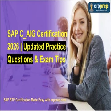 SAP C_AIG Certification 2026 | Updated Practice Questions & Exam Tips | PDF