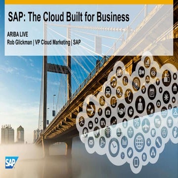 SAP Cloud Solutions for All Ariba Customers