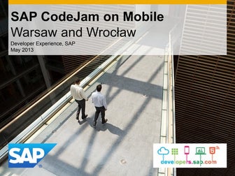 SAP CodeJam Mobile - Poland 2013