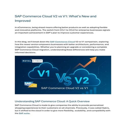SAP Commerce Cloud V2 vs V1 What’s New and Improved.pdf