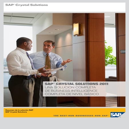 SAP Crystal Solutions Overview