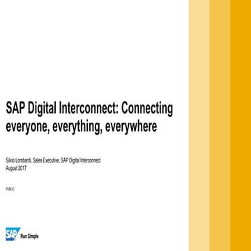 MMA Insight Series by SAP - The power of communications