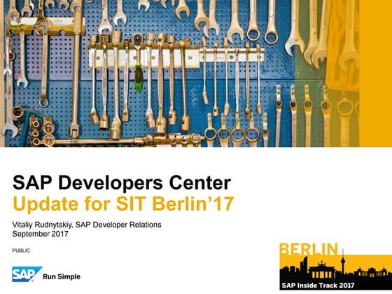 SAP  Developers Update