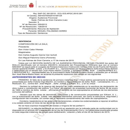 Condena ELIFUERT S.L.