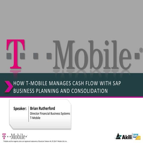 Sap epm conference t mobile presentation