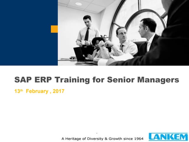 SAP ERP Training For Senior Managers.ppt