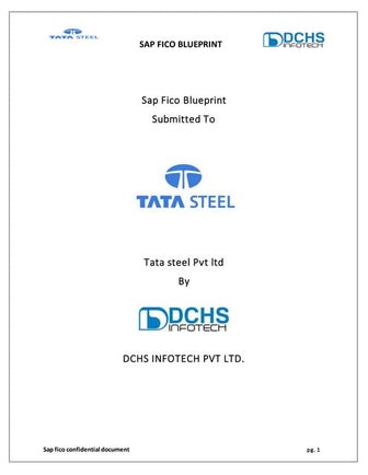 Sap fico blueprint 2017 final Anilkumar chowdary