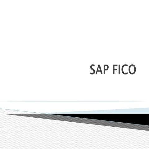 SAP FICO  Enterprise Structure Notes for Beginners